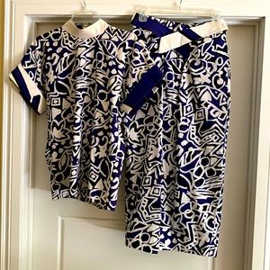 Vintage Barboglio Christina-Jan size 4.   2 piece - skirt and top.